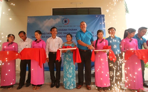 Khánh thành công trình cung cấp nước sạch cho người dân Quảng Nam, Đà Nẵng và Tiền Giang